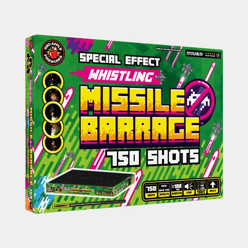 750 Shot Special Effect Missile Barrage™ - Image 3