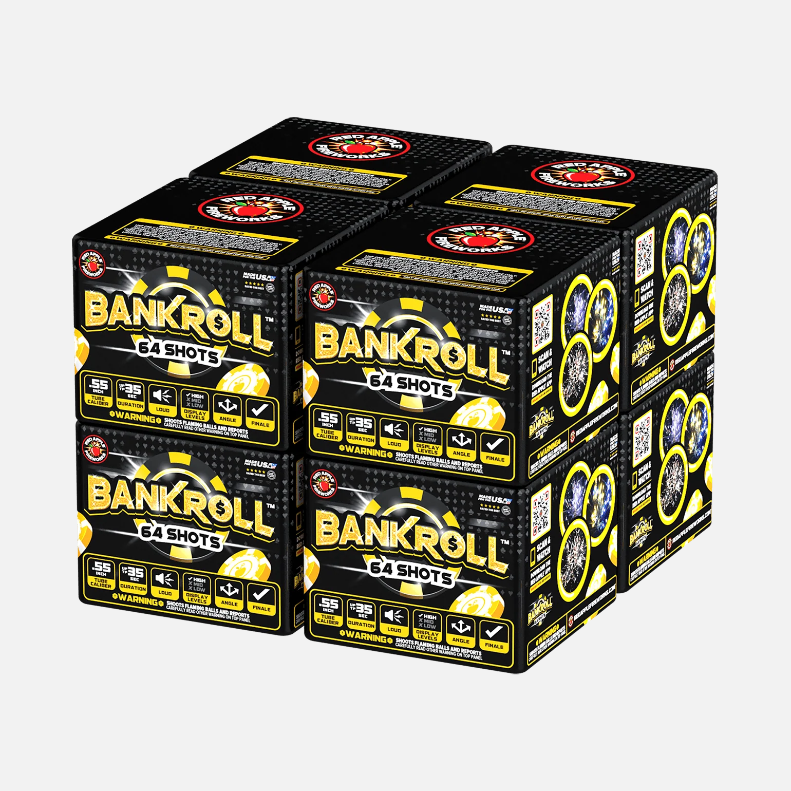 Bankroll™ 64 Shots Standard Aerial - Image 4