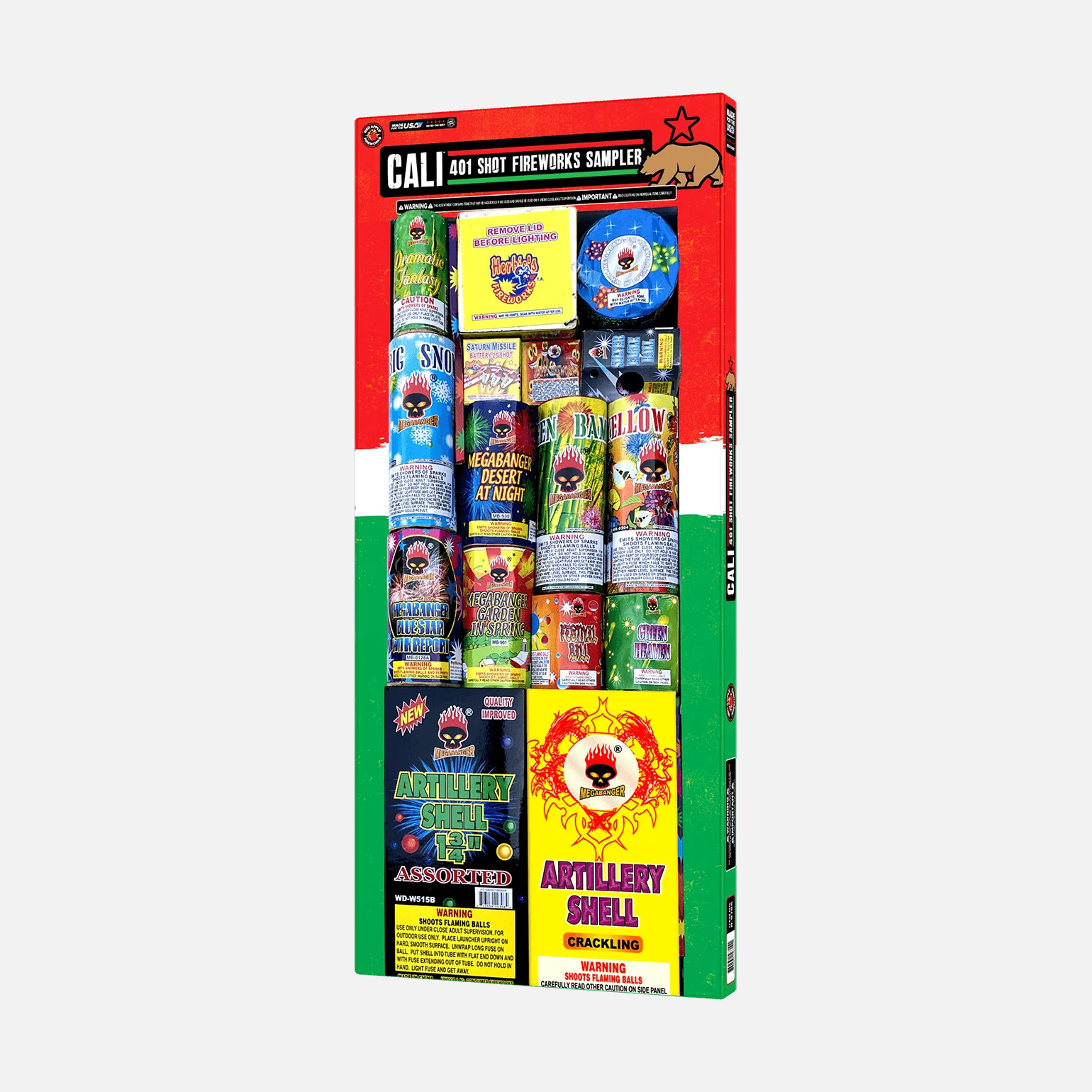 Cali™ 401 Shot Fireworks Sampler® - Image 4