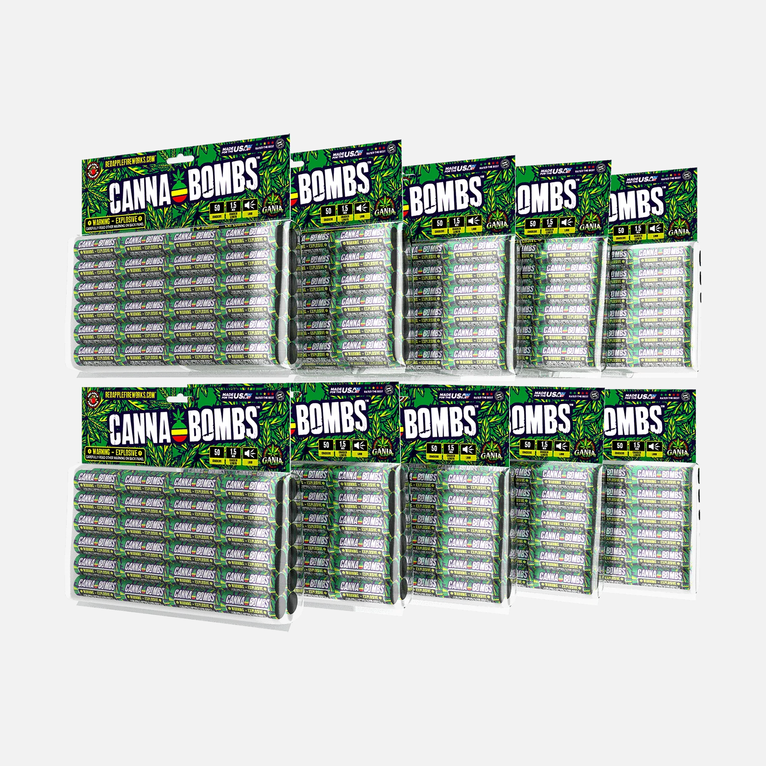 Canna-Bombs™ 50 Shot M-1000 Cracker Bag Style - Image 4