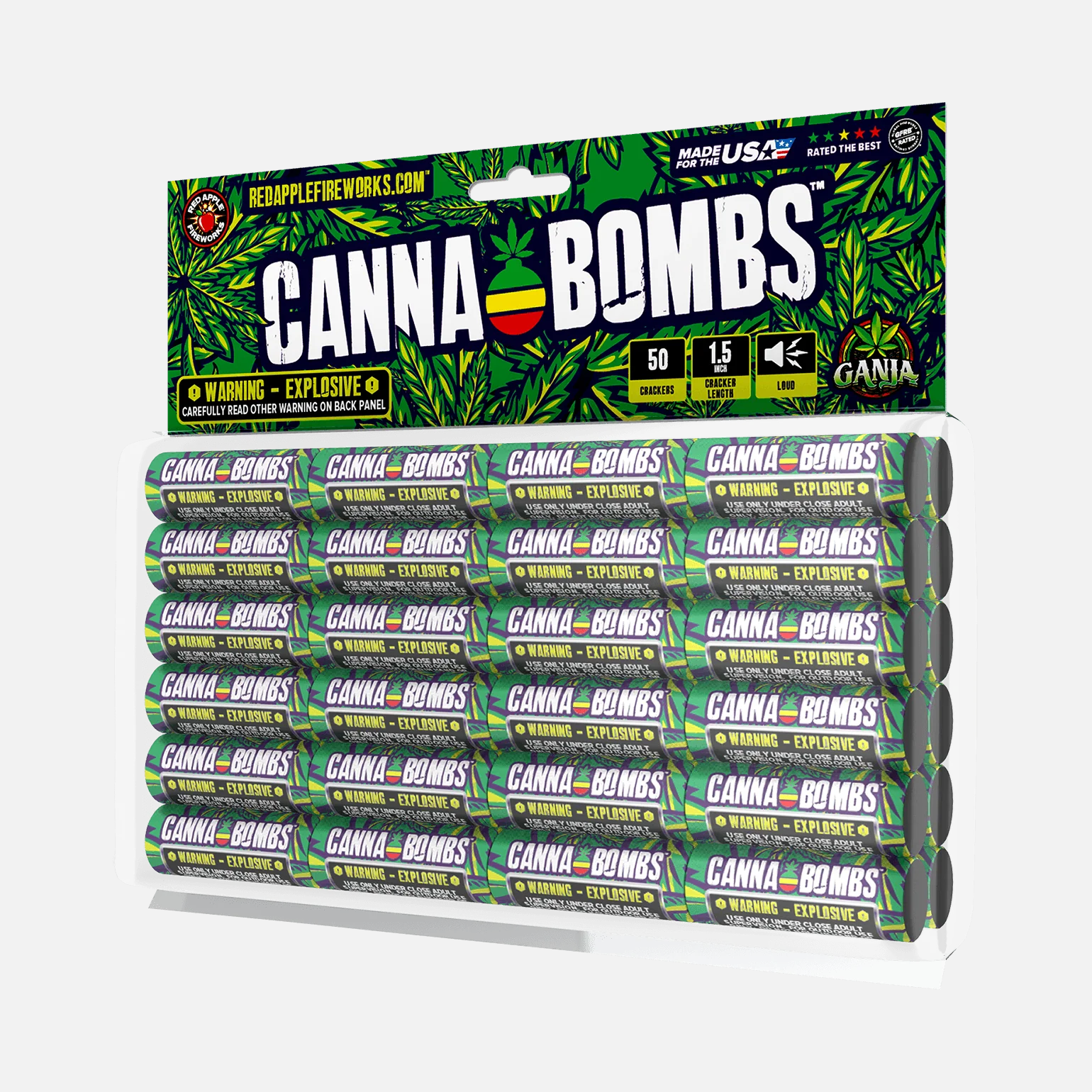 Canna-Bombs™ 50 Shot M-1000 Cracker Bag Style - Image 5