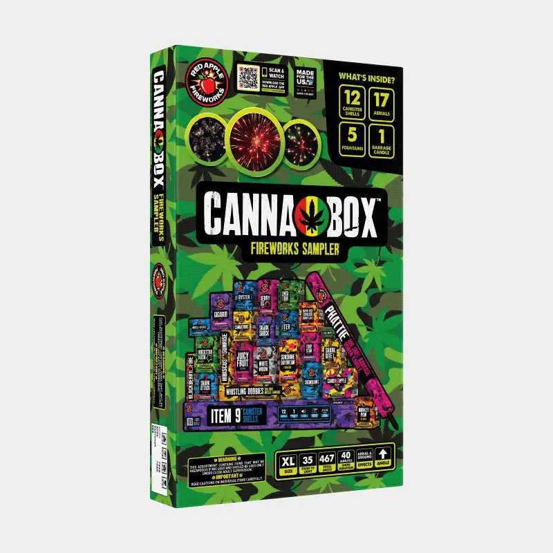 Canna™-Box 467 Shot Fireworks Sampler® - Image 3
