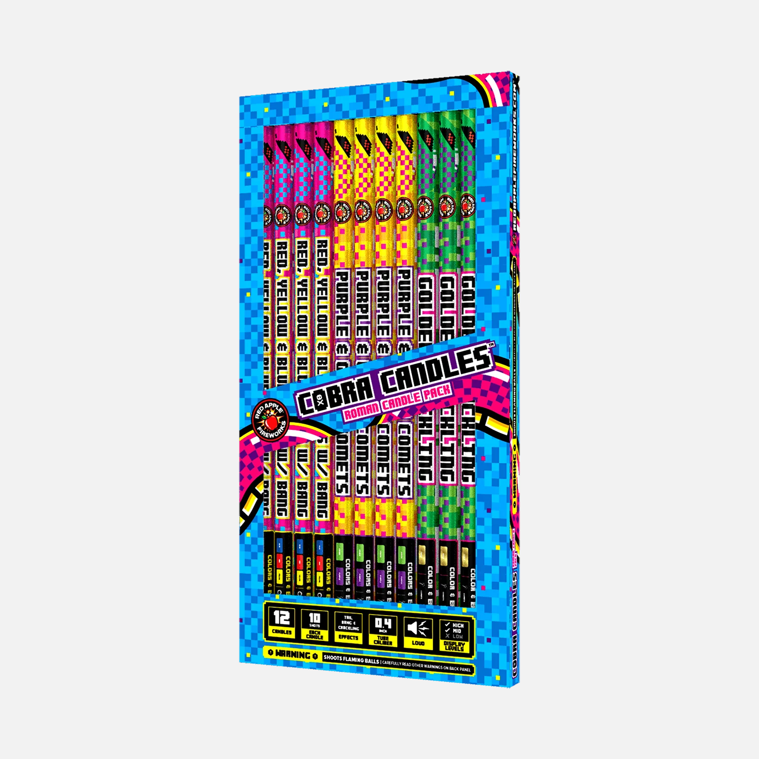 Cobra™ Candles 10 Shots Roman Candle Packs - Image 5