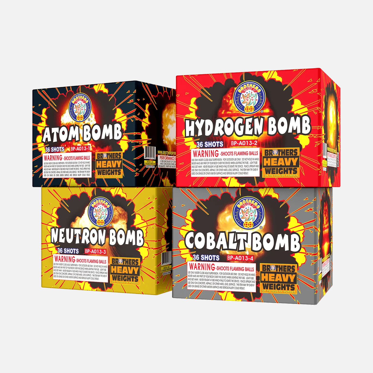 Da Big Box O' Bombs 144 Shots XL® Aerial Finale Set® by Brothers - Image 4