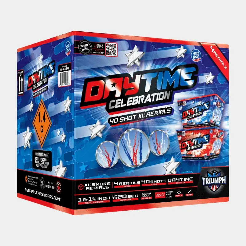 Daytime Celebration™ 40-Shots Daytime Effect XL® Aerial - Image 3