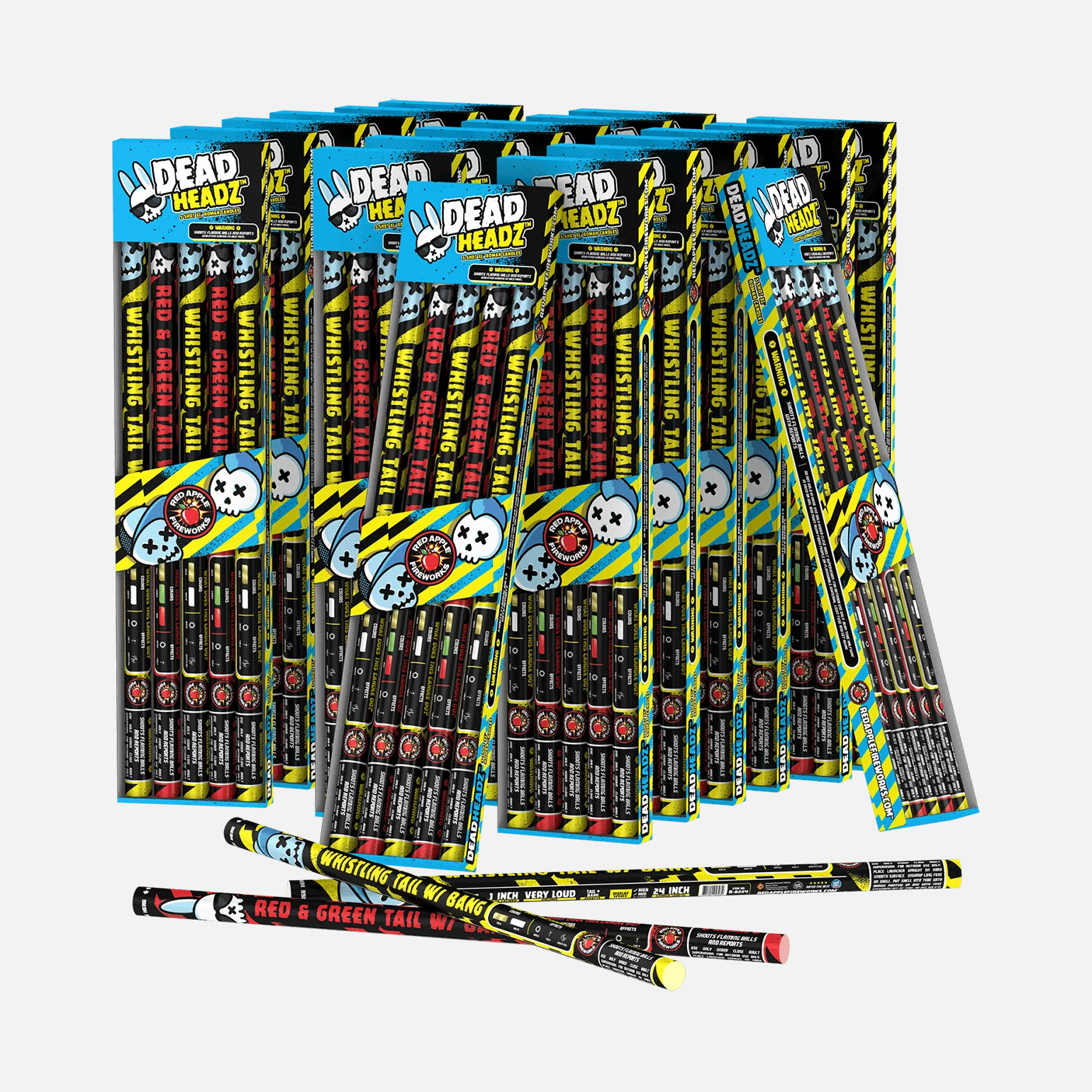Dead Headz™ 5-Shots XL® Roman Candles - Image 4