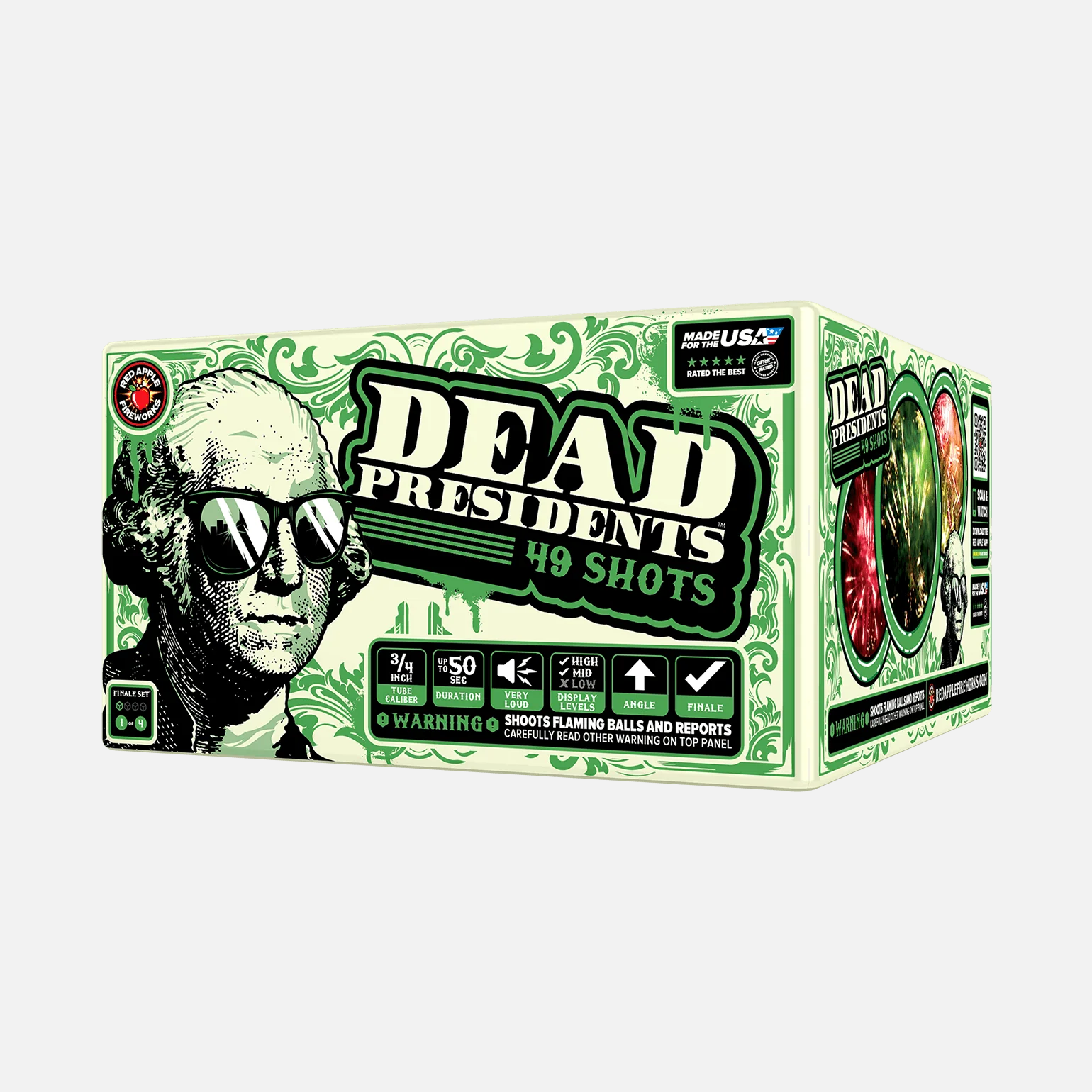 Dead Presidents™ 196 Shot XL® Aerial Finale Set® - Image 5