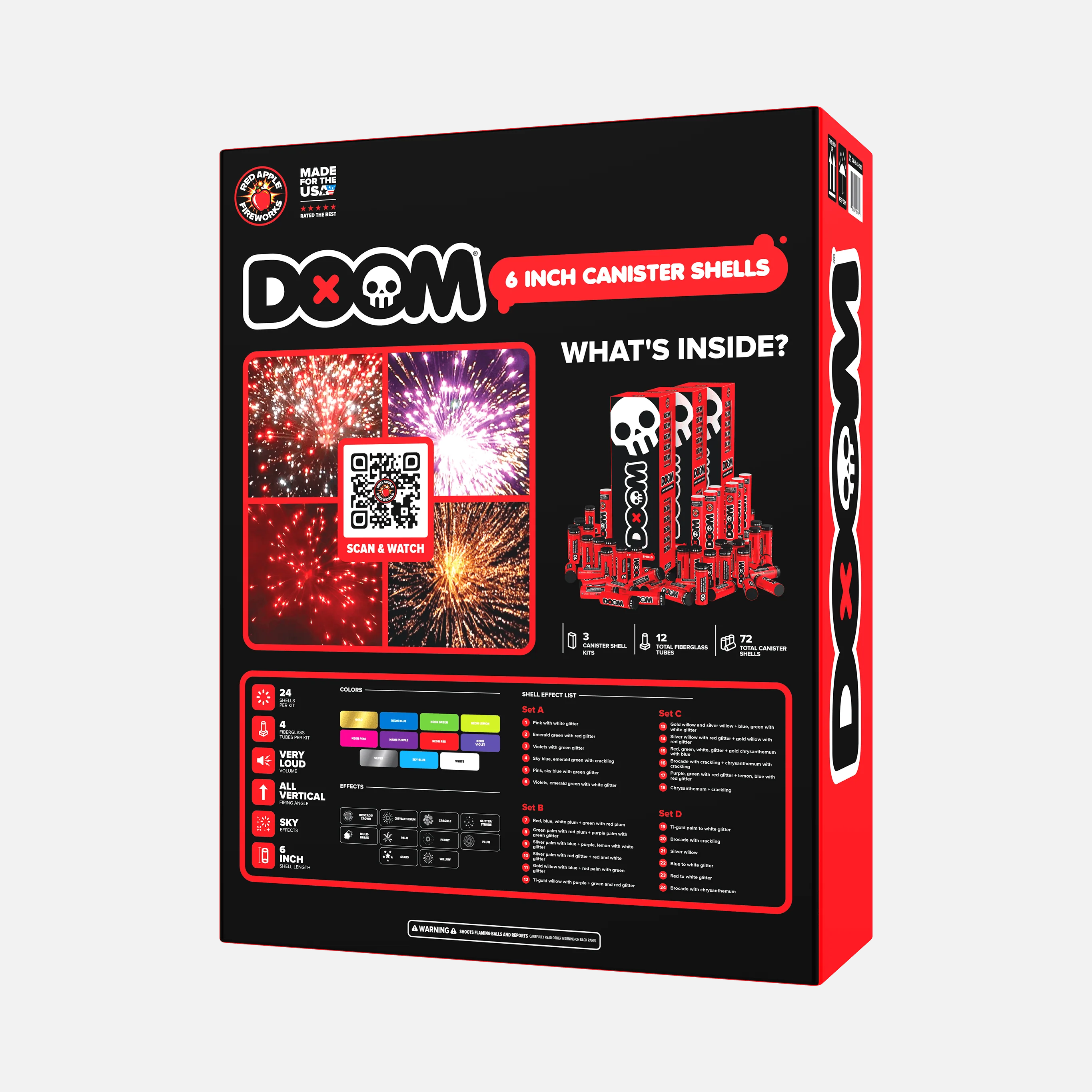 DOOM® 6 Inch Canister Shells - Image 3