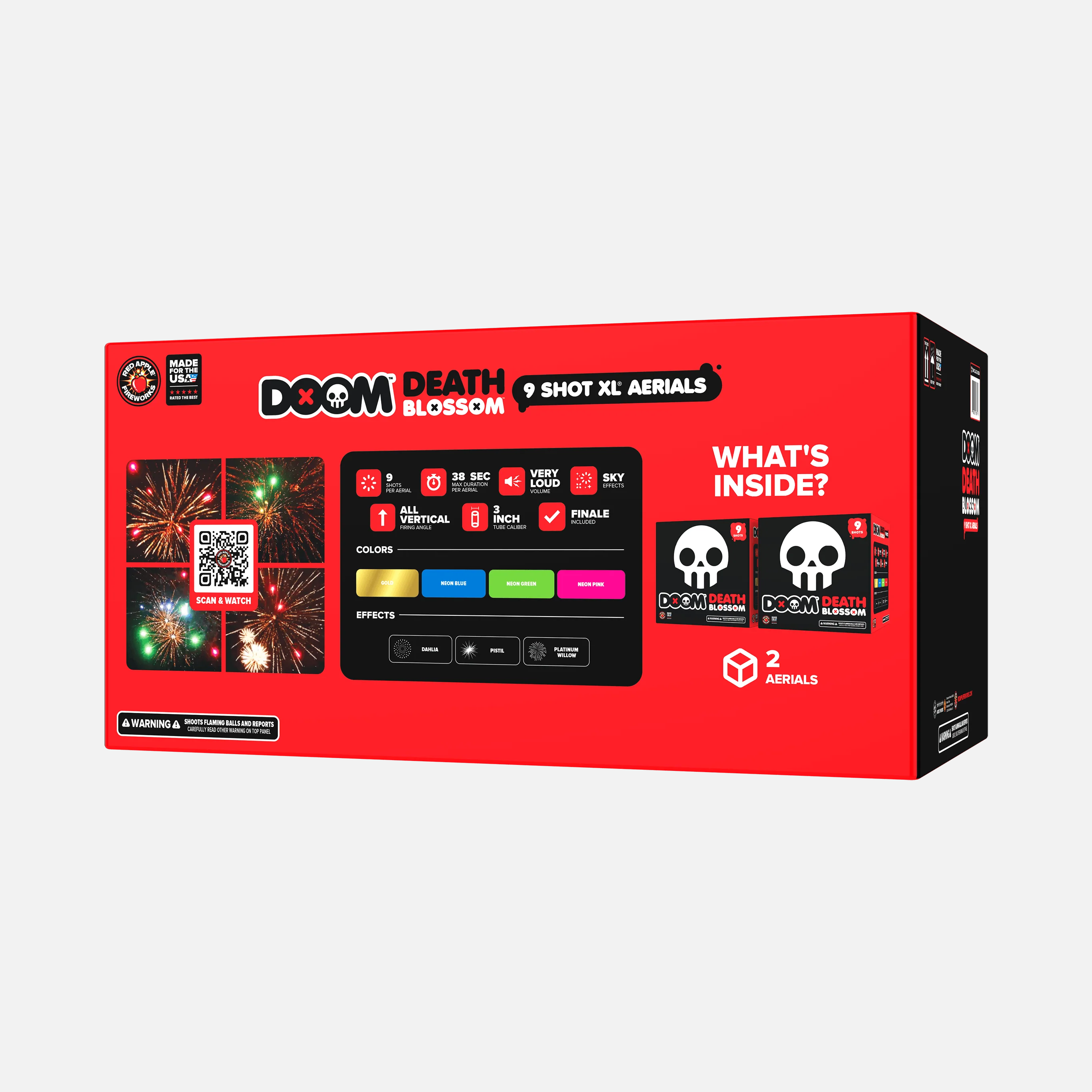 DOOM® Death Blossom™ 9 Shot XL® Aerials - Image 3