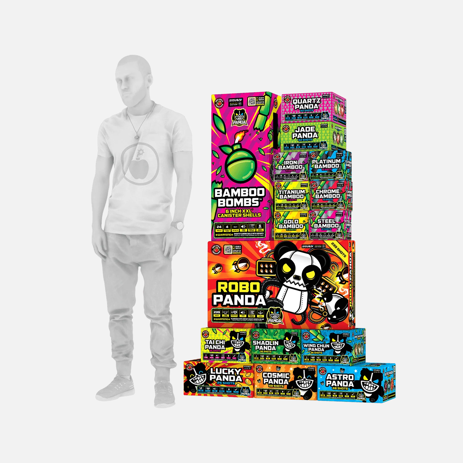 Giant Panda Box® 648 Shot Sampler® - Image 4