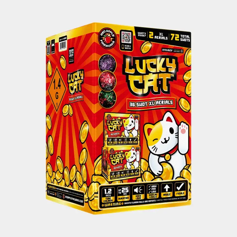 Lucky Cat™ 36-Shots XL® Aerials - Image 3