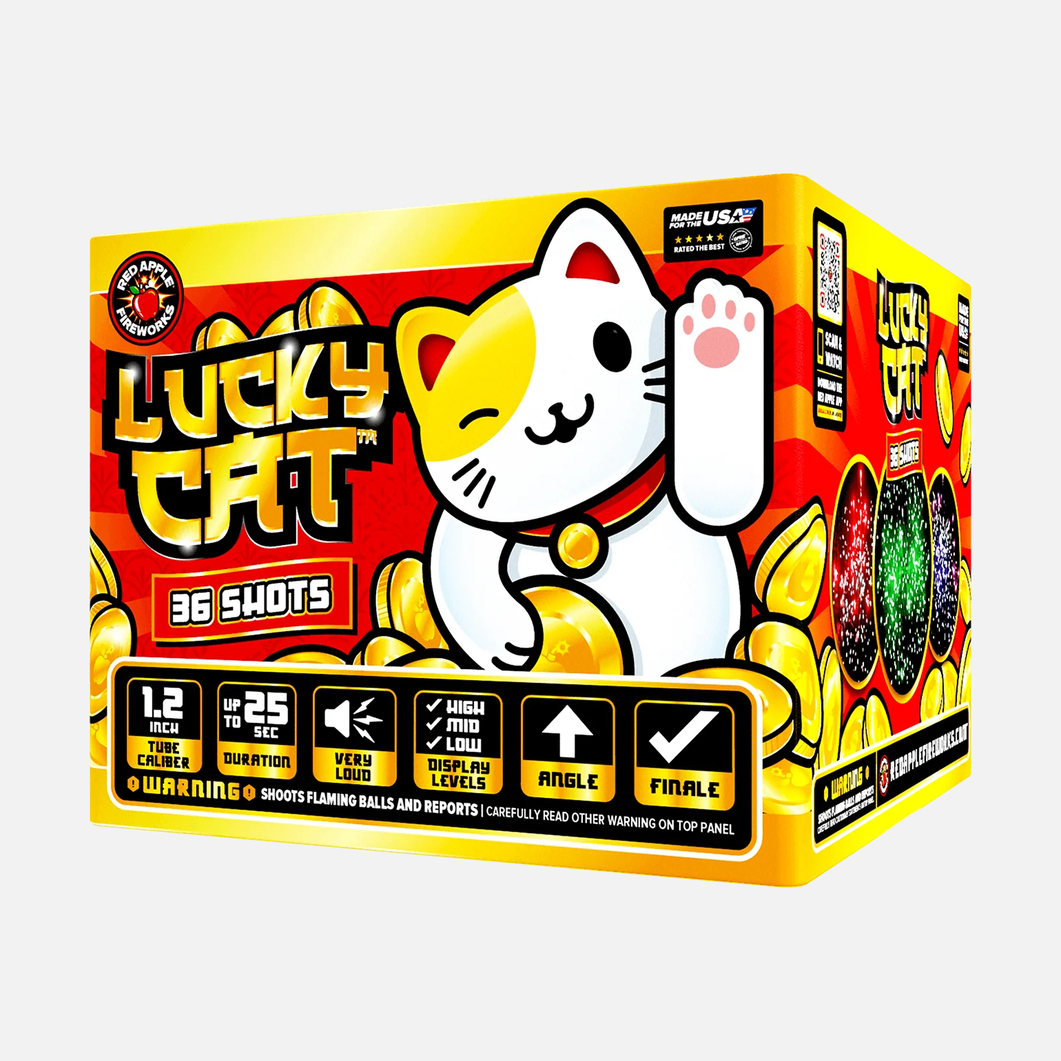 Lucky Cat™ 36-Shots XL® Aerials - Image 5
