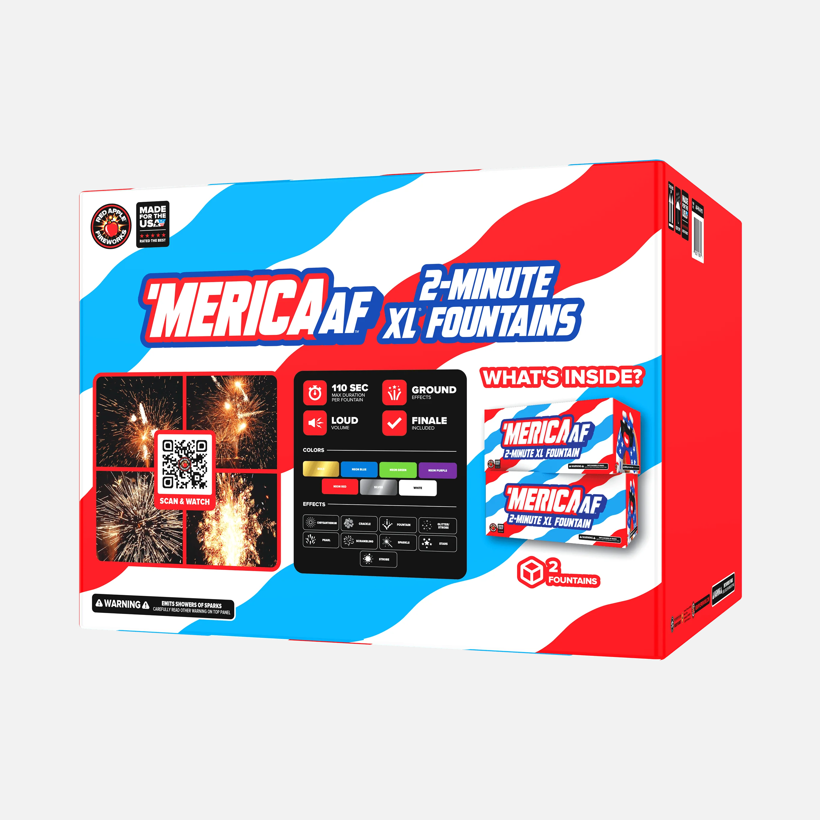 'Merica AF™ 2-Minute XL® Fountains - Image 3