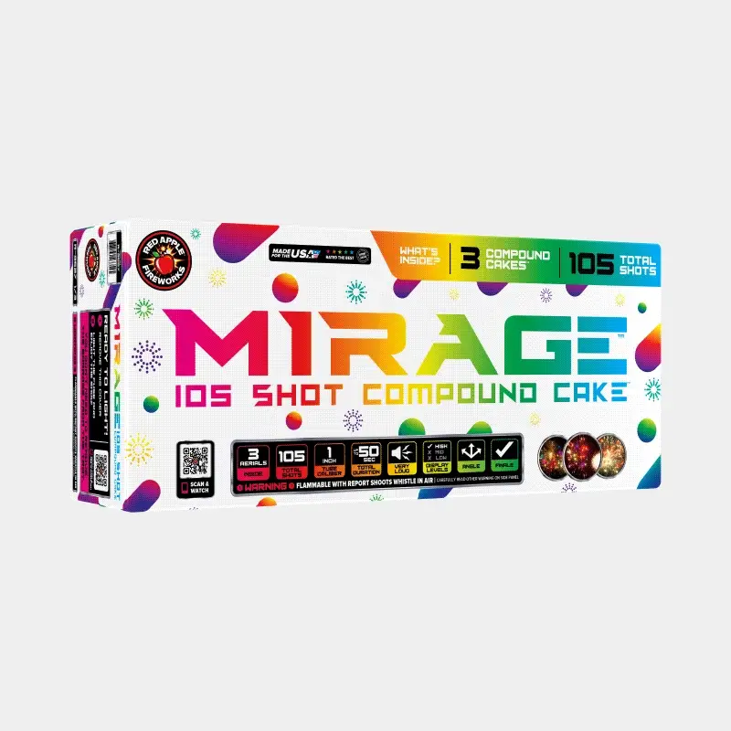 Mirage™ 105 Shot Compound Cake - Image 3
