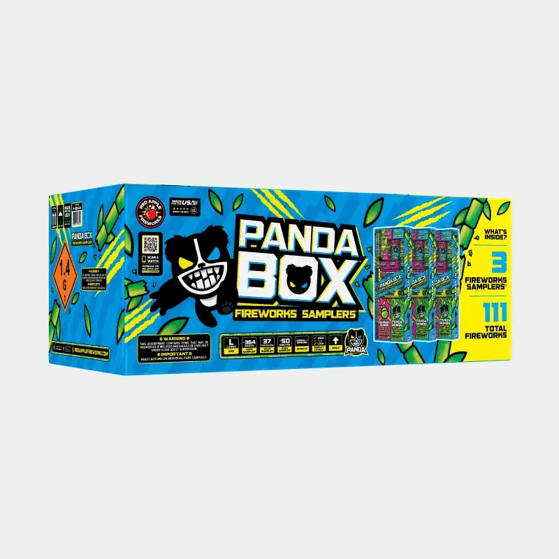 Panda Box® 364 Shot Fireworks Sampler® - Image 3