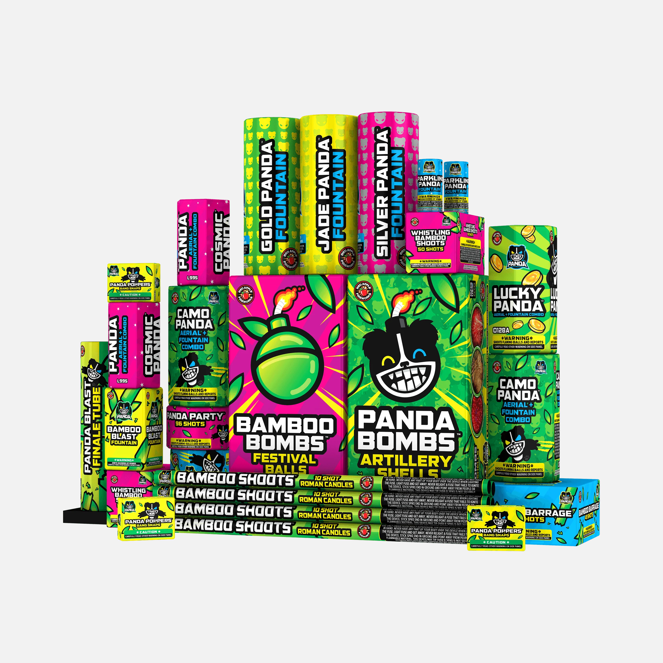 Panda Box® 364 Shot Fireworks Sampler® - Image 6