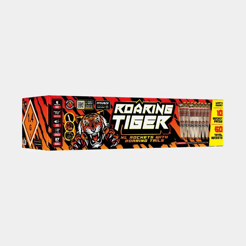 Roaring Tiger™ XL® Rockets with Roaring Tails - Image 3