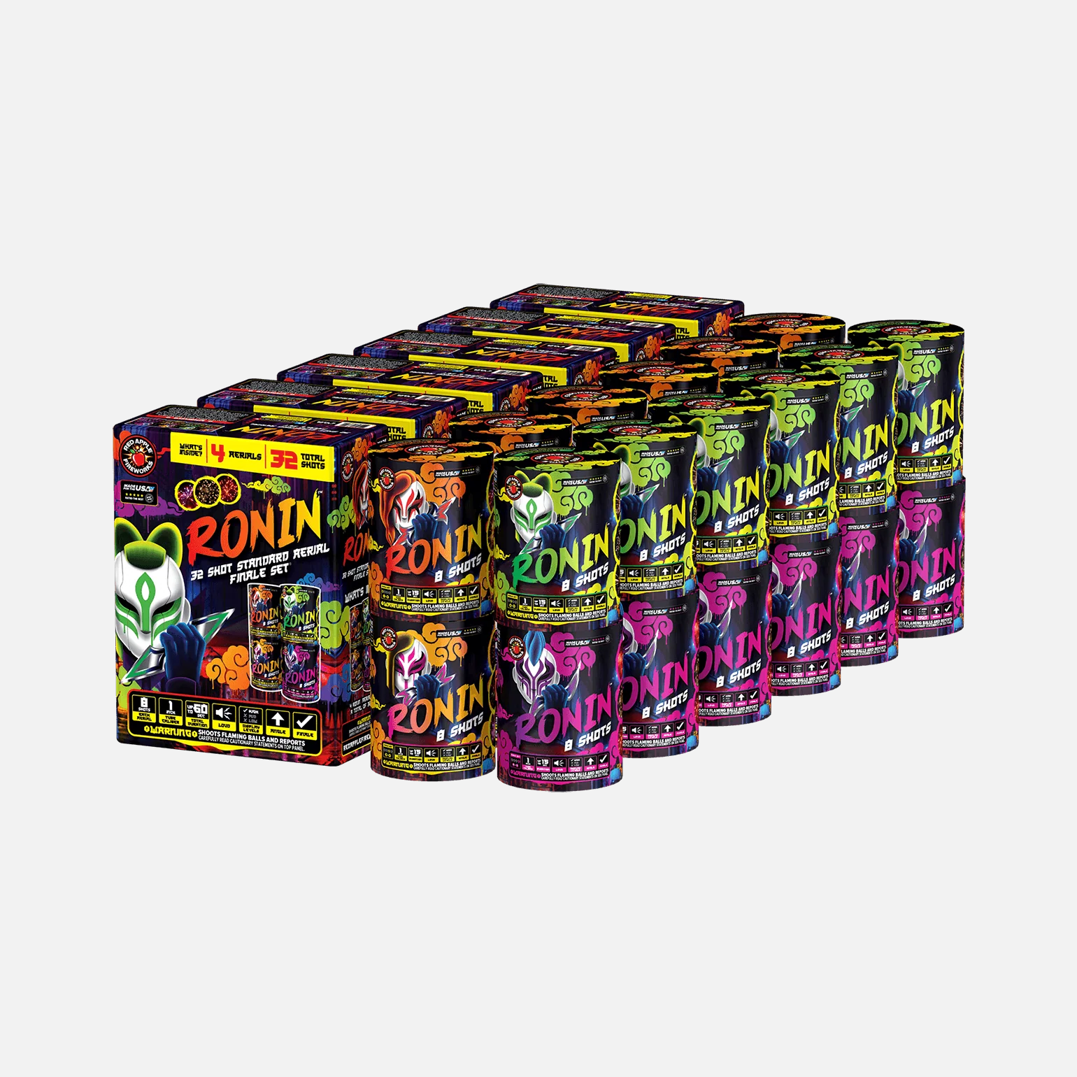 Ronin™ 32 Shot Standard Aerial Finale Sets® - Image 4