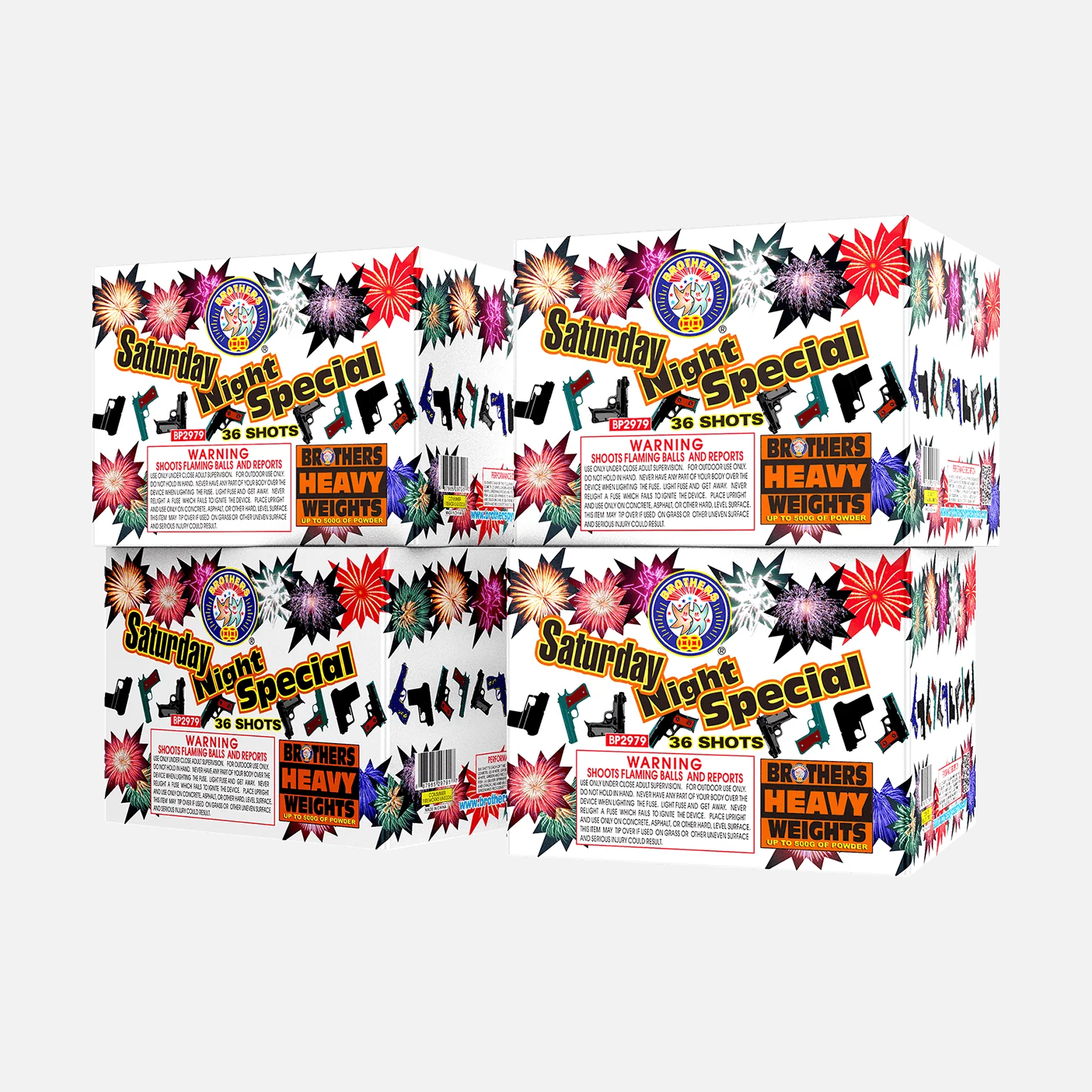 Saturday Night Special 36 Shots XL® Aerial by Brothers - Image 4