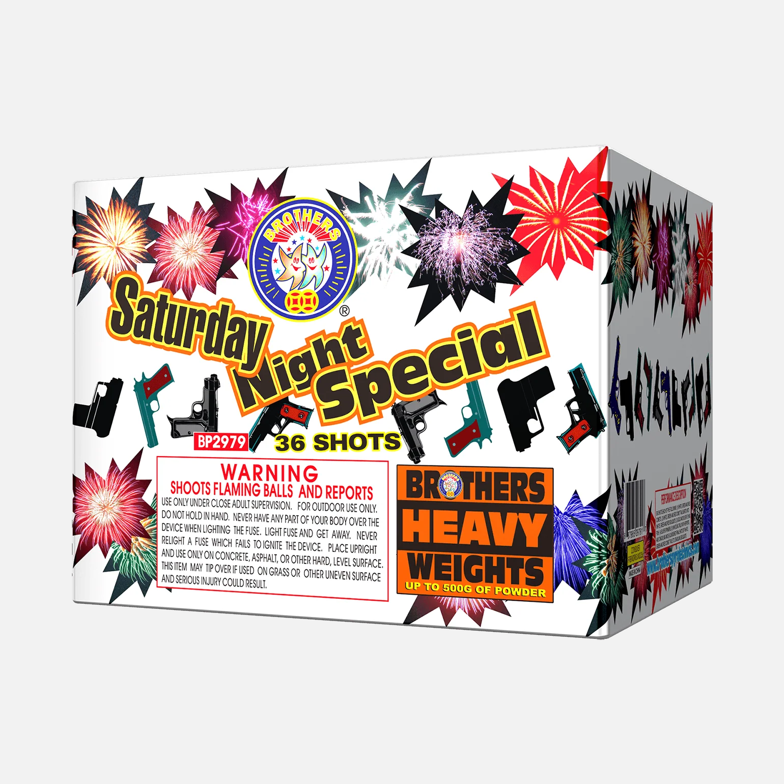 Saturday Night Special 36 Shots XL® Aerial by Brothers - Image 5