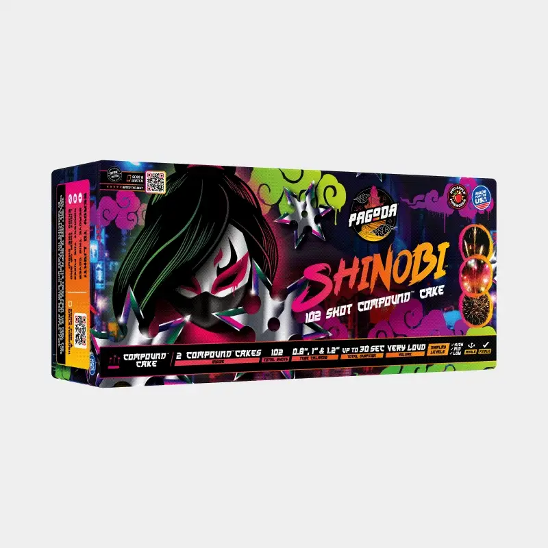 Shinobi™ 102-Shots Compound™ Cake - Image 3