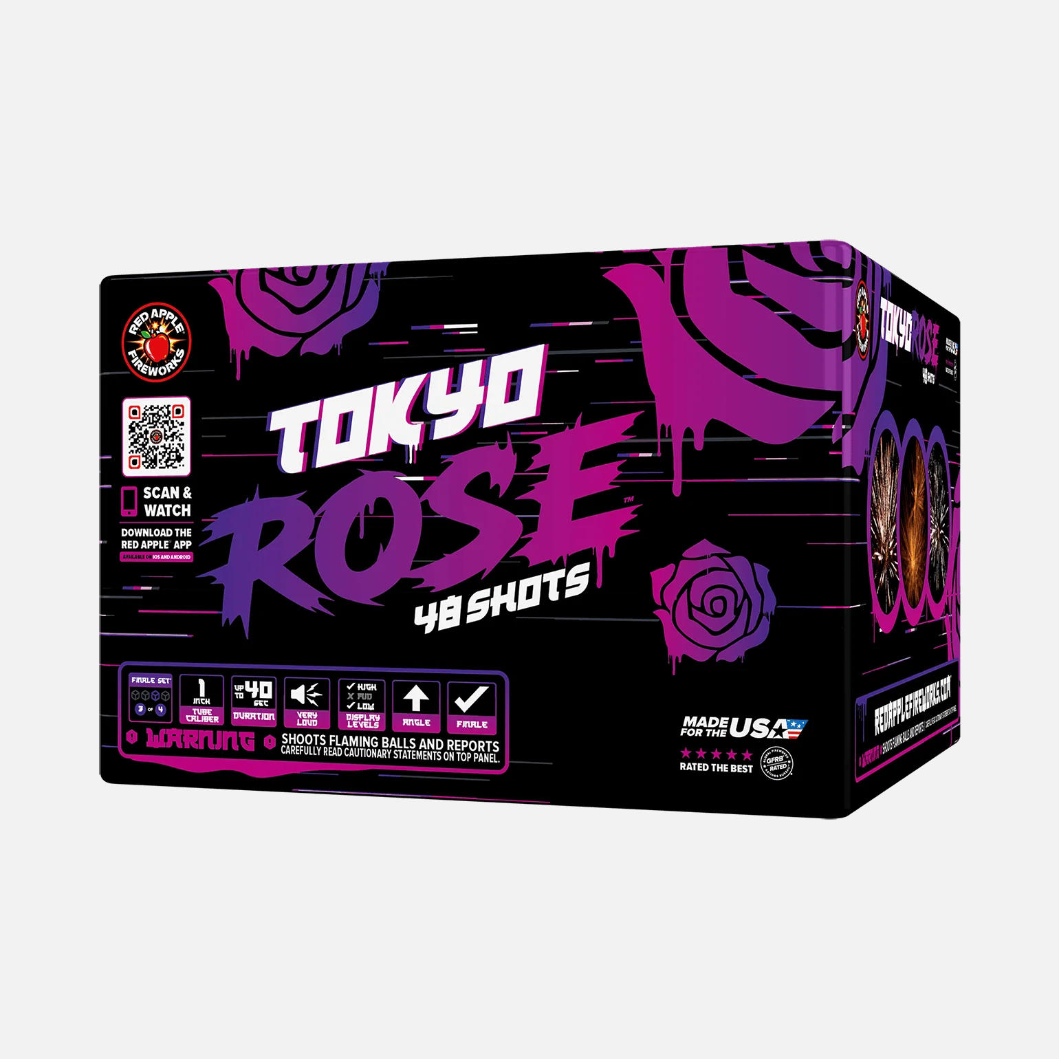 Tokyo Rose™ 192 Shots XL® Aerial Finale Set® - Image 7