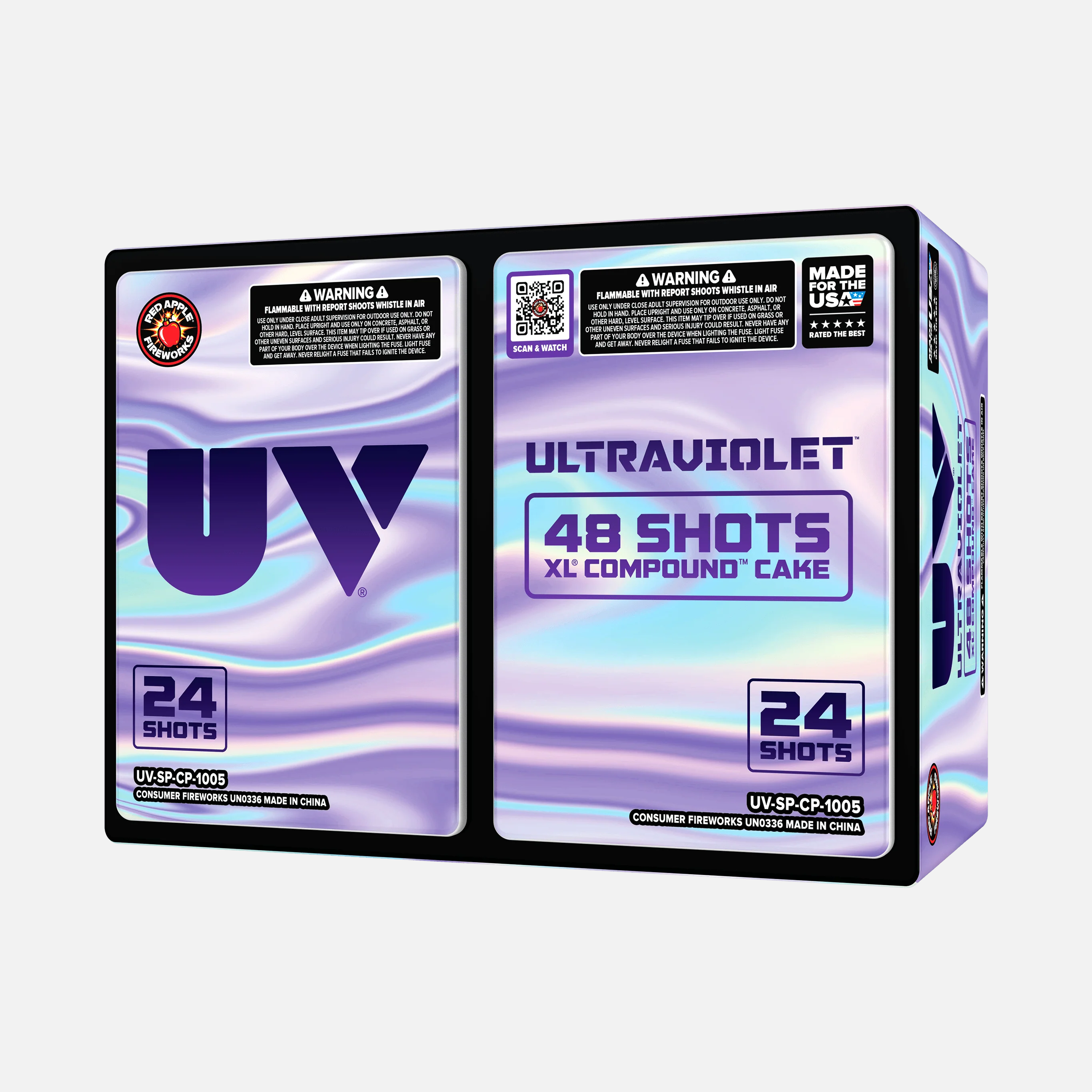 UV® Ultraviolet™ 48 Shots XL® Compound™ Cake - Image 3