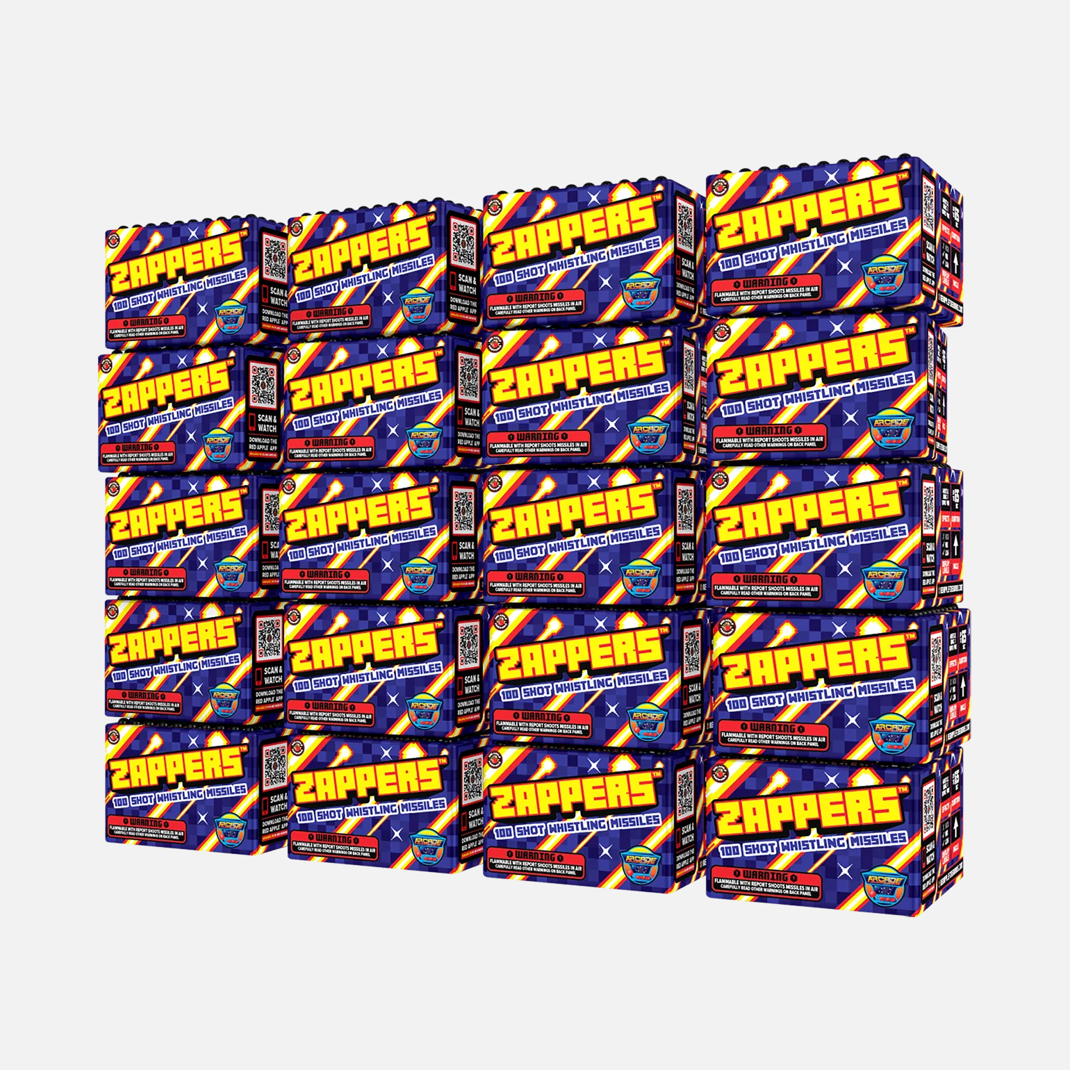 Zappers™ 100 Shots Whistling Missile Barrage™ - Image 4
